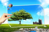 Korean scenery PSD templates