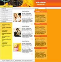 Europe and the United States flash template 1